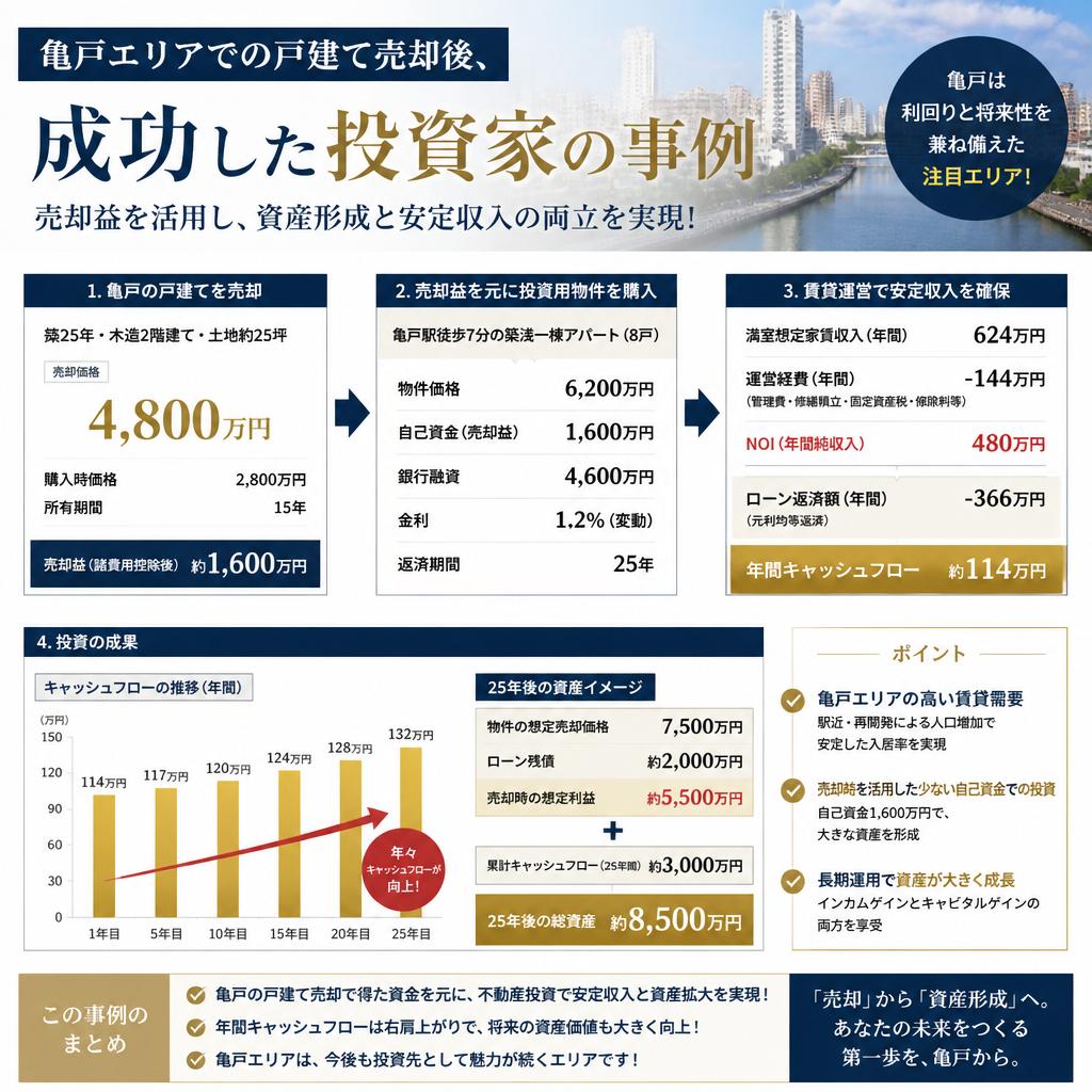 実際の投資成功事例